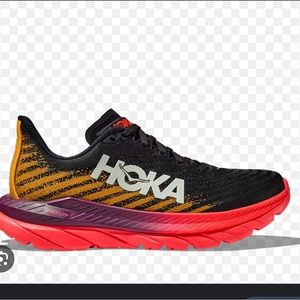 NWT HOKA Mach 5 Running Shoes in Castlerock/Fiesta